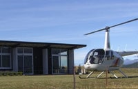There is space for helicopters to land at Prospect Lodge There is space for helicopters to land at Prospect Lodge