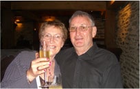 your Prospect Lodge accommodation hosts Ross and Joan